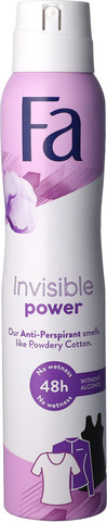Fa deo spray 200ml invisble power women