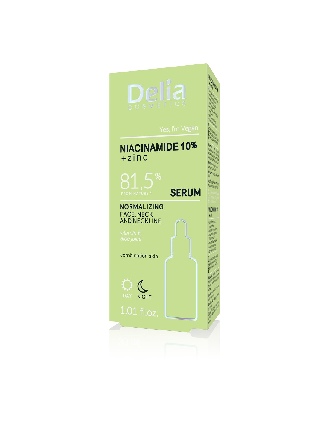 FACE, SERUM NORMALIZING WITH NIACINAMIDE 10% 30ml